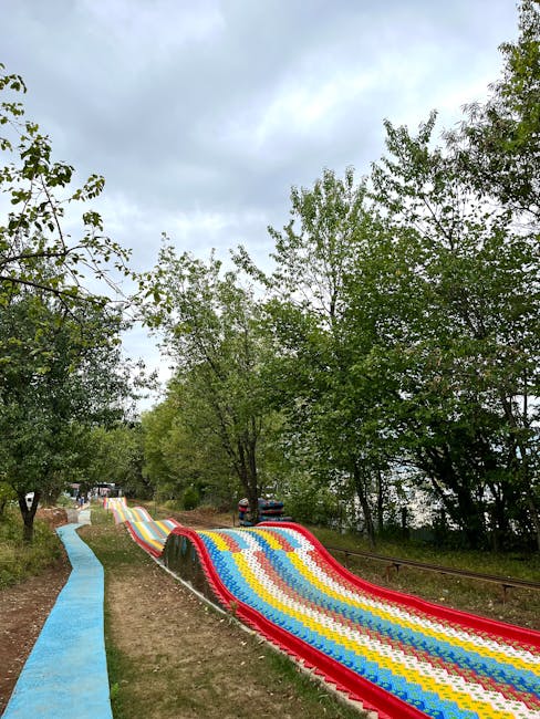 Bamboo trees lining the pathways of Damyang Juknokwon Camping Site, with family-friendly camping setups, illustrating options for '전라남도 오토캠핑 가능한 장소와 차량용 캠핑 침대 매트 추천'